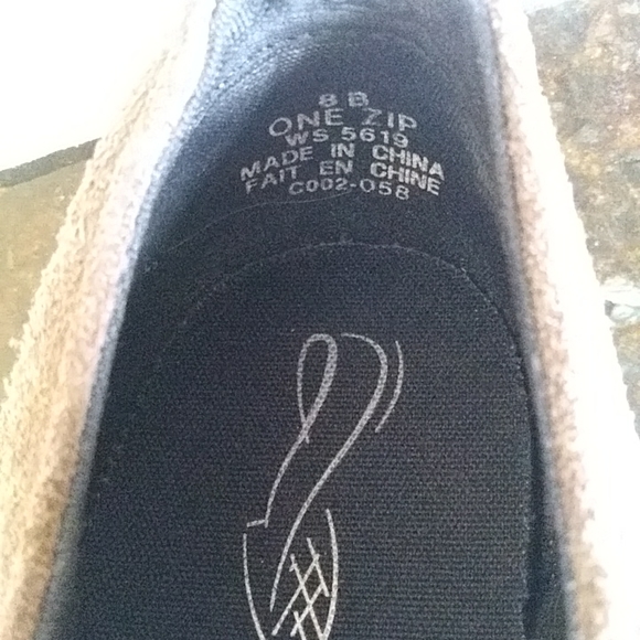 Aerosoles Suede Leather Zip Up Loafers 8B Chocolate Brown - Picture 12 of 15